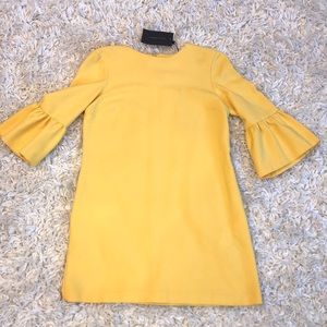 Yellow Zara dress